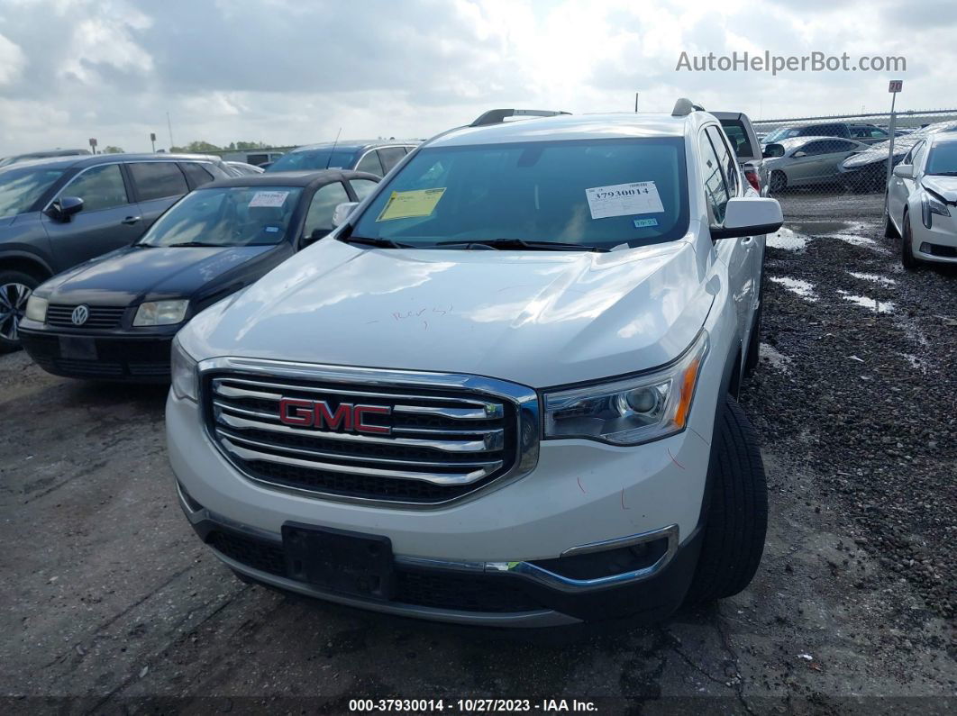 2019 Gmc Acadia Sle-2 White vin: 1GKKNLLA6KZ234095