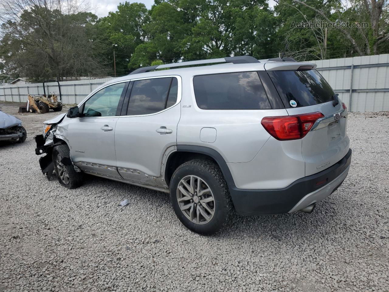 2019 Gmc Acadia Sle Silver vin: 1GKKNLLS3KZ124095