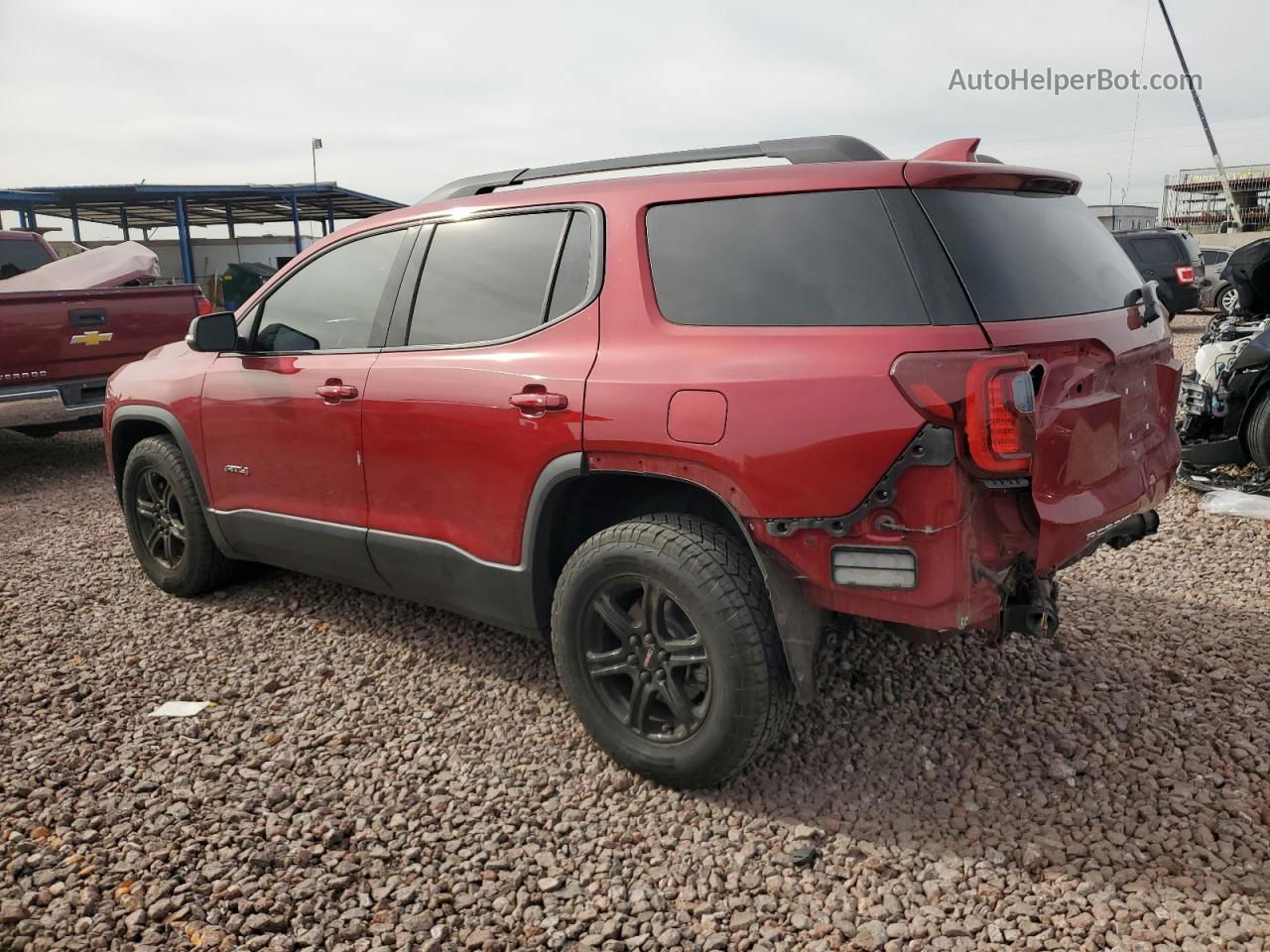 2020 Gmc Acadia At4 Red vin: 1GKKNLLS3LZ116452