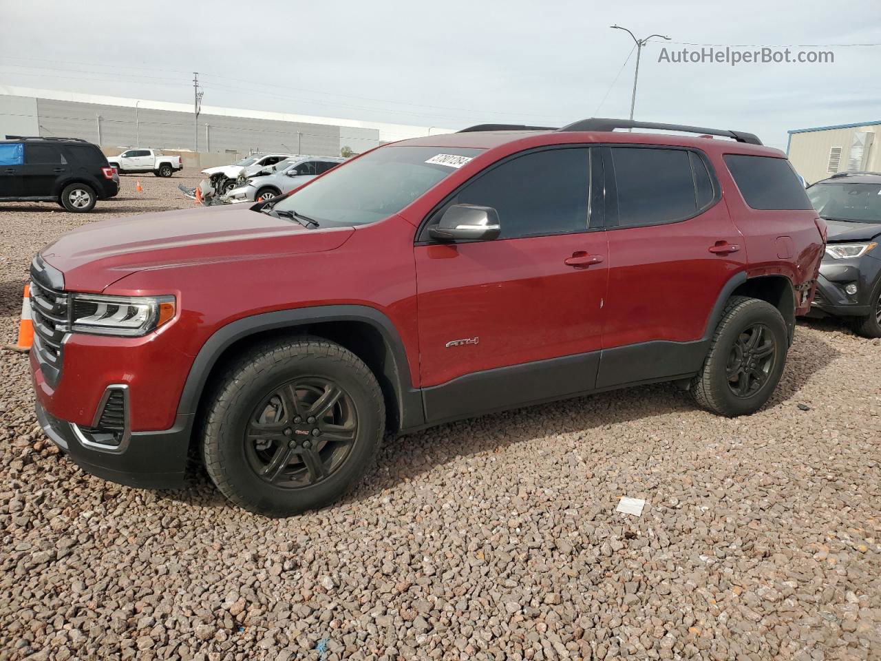 2020 Gmc Acadia At4 Red vin: 1GKKNLLS3LZ116452