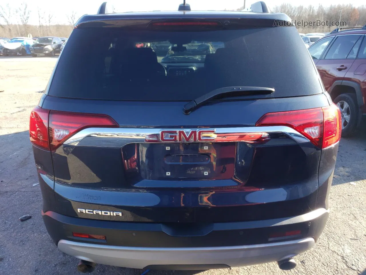 2019 Gmc Acadia Sle Blue vin: 1GKKNLLS4KZ132402