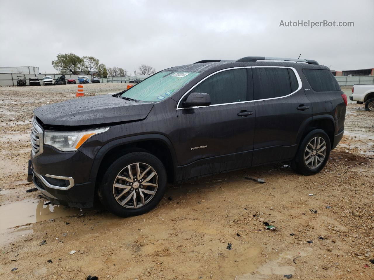 2019 Gmc Acadia Sle Черный vin: 1GKKNLLS4KZ152682