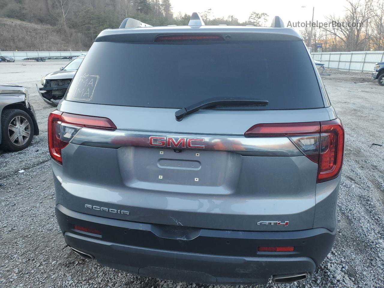 2020 Gmc Acadia At4 Blue vin: 1GKKNLLS8LZ156364