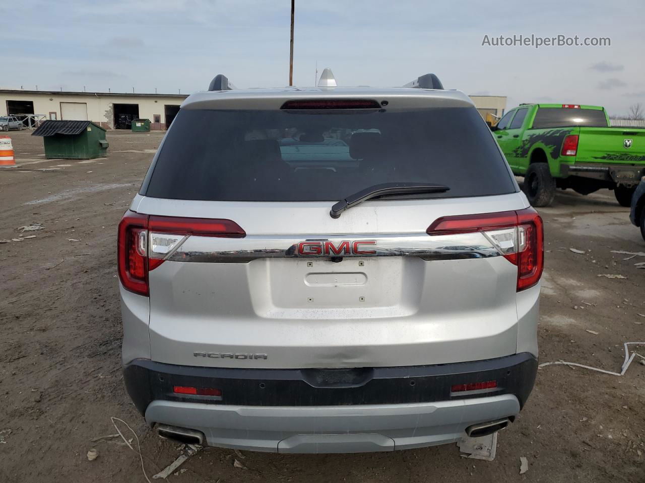 2020 Gmc Acadia Slt Silver vin: 1GKKNML44LZ185335