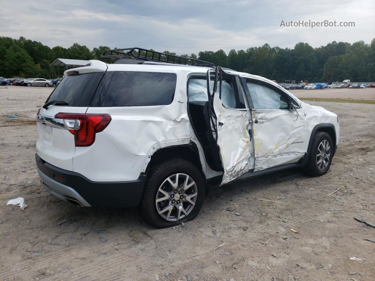 2020 Gmc Acadia Slt Белый vin: 1GKKNML48LZ169705