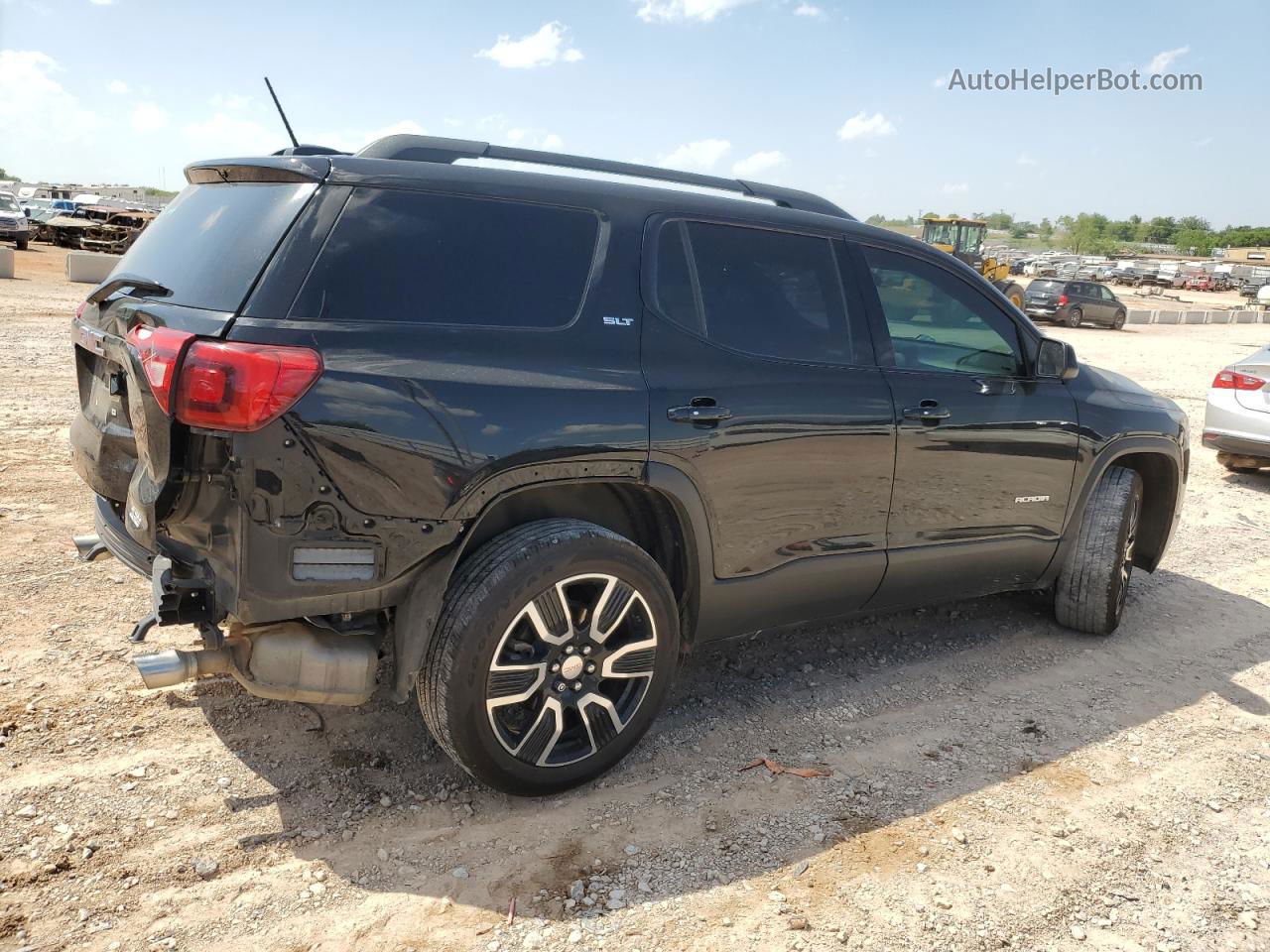 2019 Gmc Acadia Slt-1 Black vin: 1GKKNMLS1KZ226663