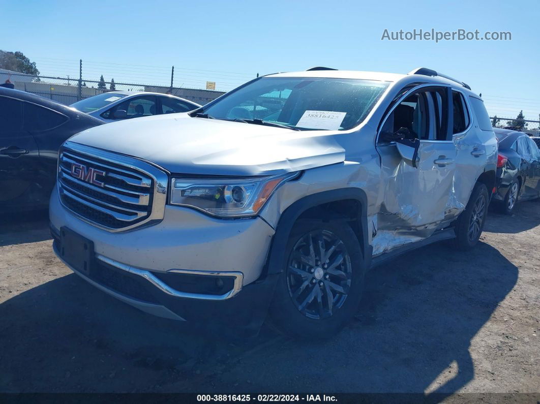 2019 Gmc Acadia Slt-1 Silver vin: 1GKKNMLS3KZ110896