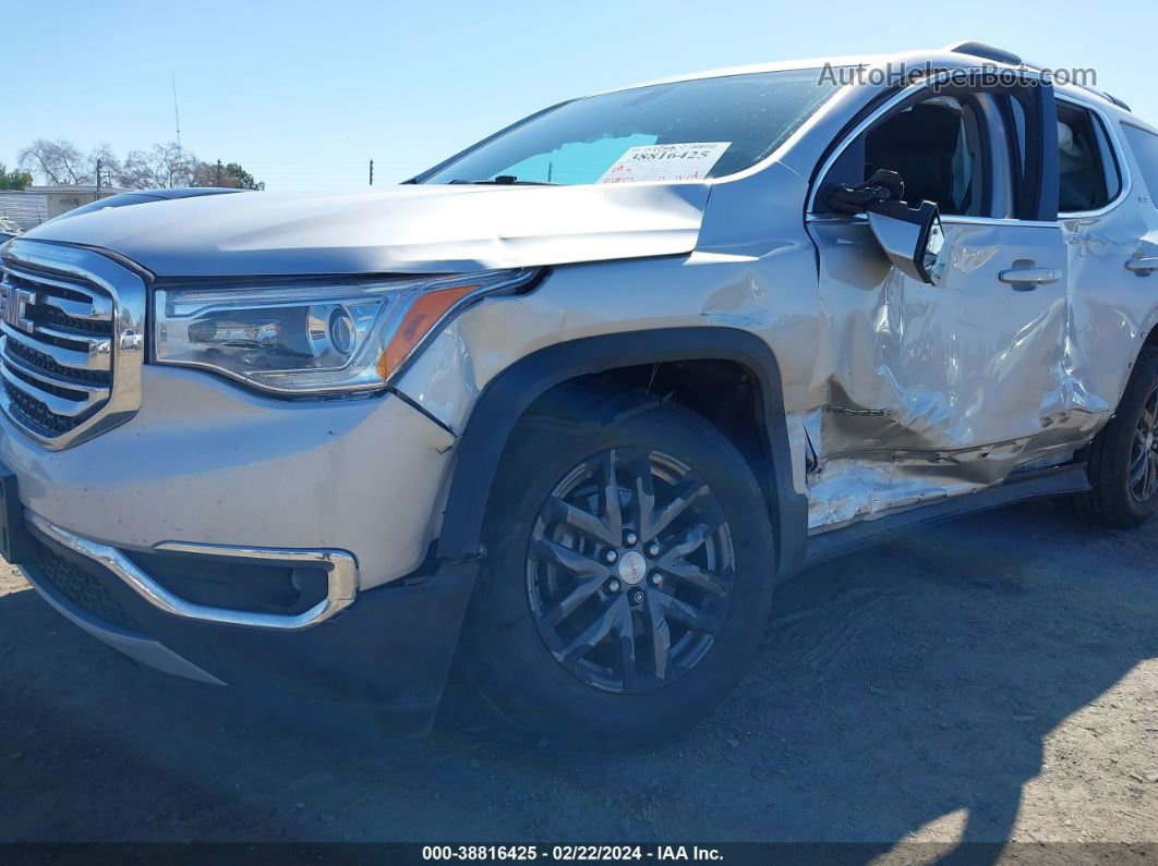 2019 Gmc Acadia Slt-1 Silver vin: 1GKKNMLS3KZ110896