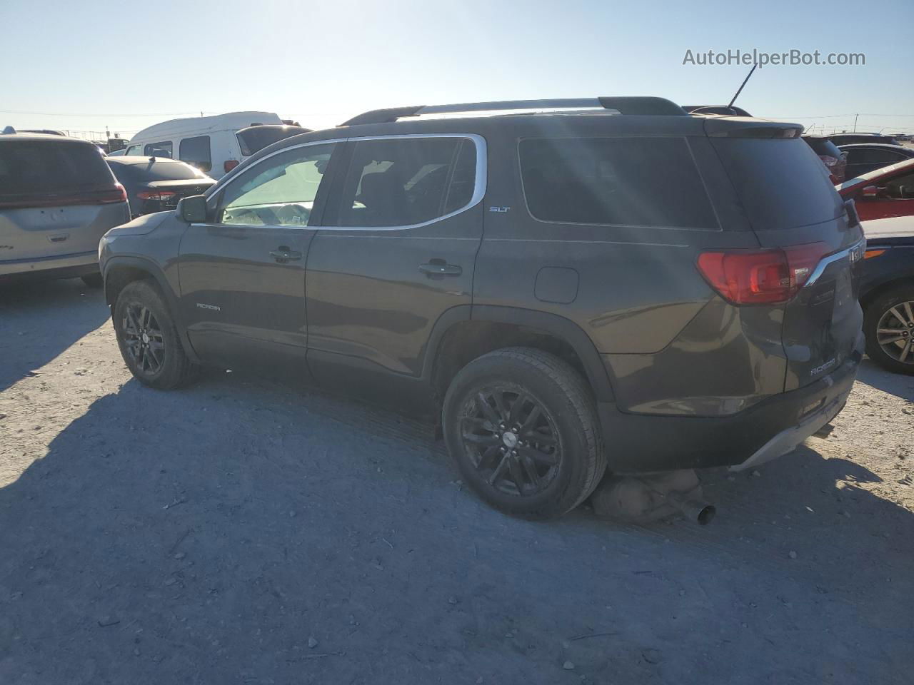 2019 Gmc Acadia Slt-1 Gray vin: 1GKKNMLS3KZ145356