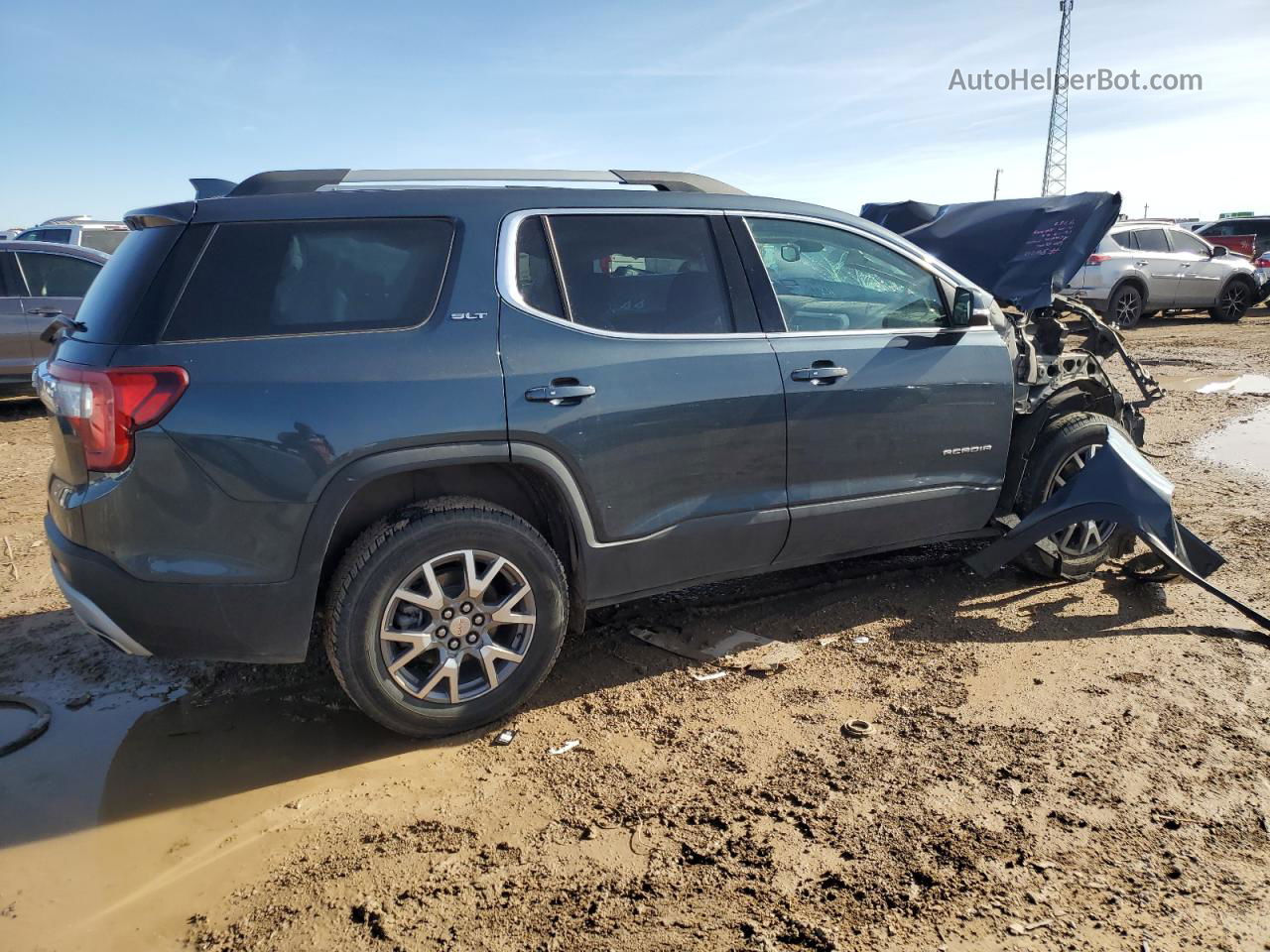 2020 Gmc Acadia Slt Black vin: 1GKKNMLS4LZ124727