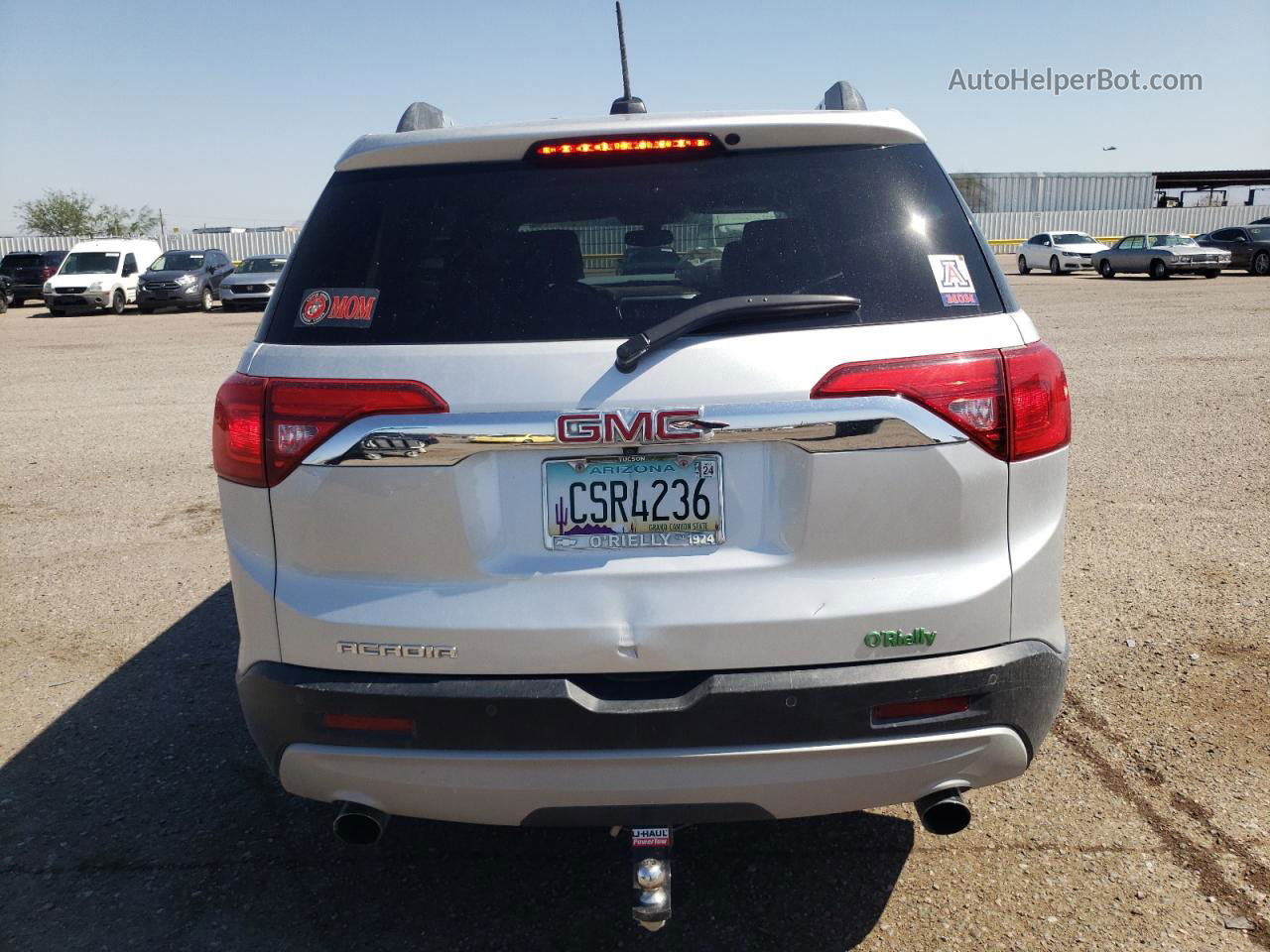 2019 Gmc Acadia Slt-1 Серебряный vin: 1GKKNMLS5KZ182439