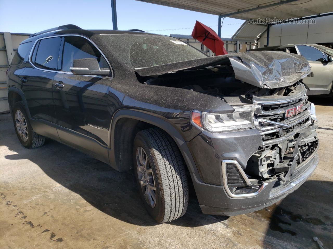 2020 Gmc Acadia Slt Black vin: 1GKKNMLS8LZ136282