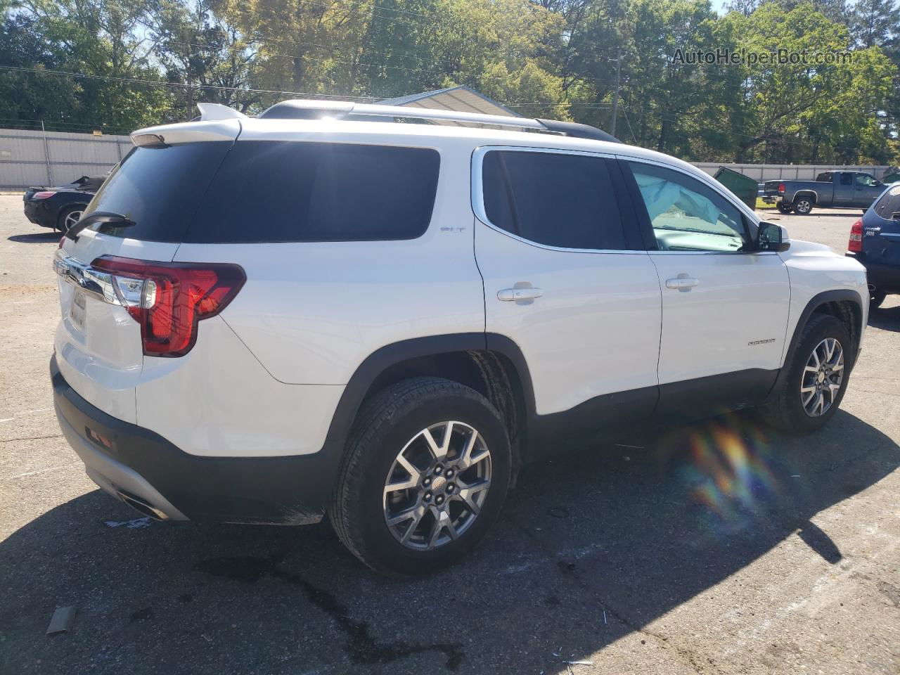 2020 Gmc Acadia Slt Белый vin: 1GKKNMLSXLZ198220