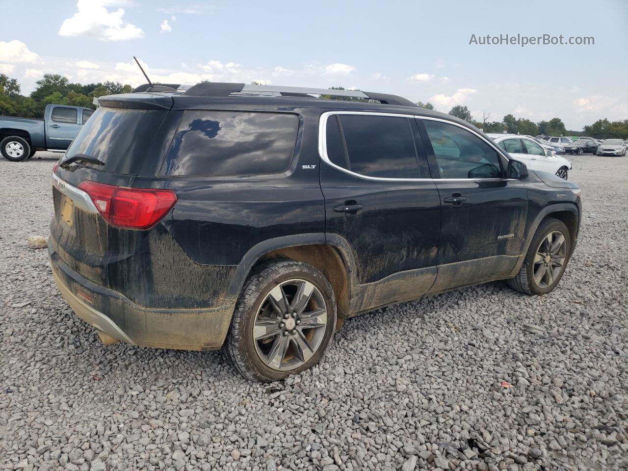 2019 Gmc Acadia Slt-2 Черный vin: 1GKKNNLS0KZ188140