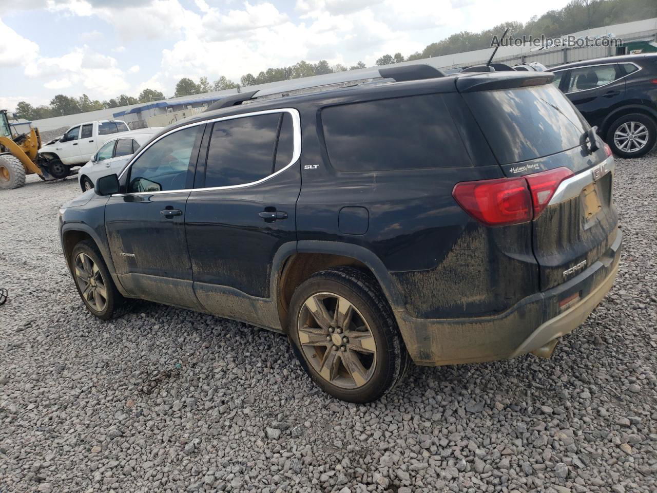 2019 Gmc Acadia Slt-2 Black vin: 1GKKNNLS0KZ188140