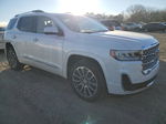 2020 Gmc Acadia Denali White vin: 1GKKNPLS2LZ232829