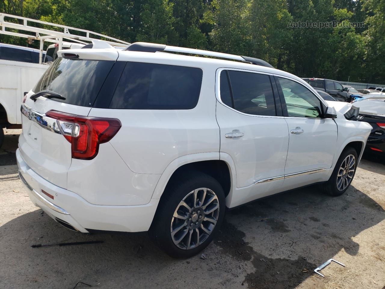 2020 Gmc Acadia Denali Белый vin: 1GKKNPLS3LZ130133