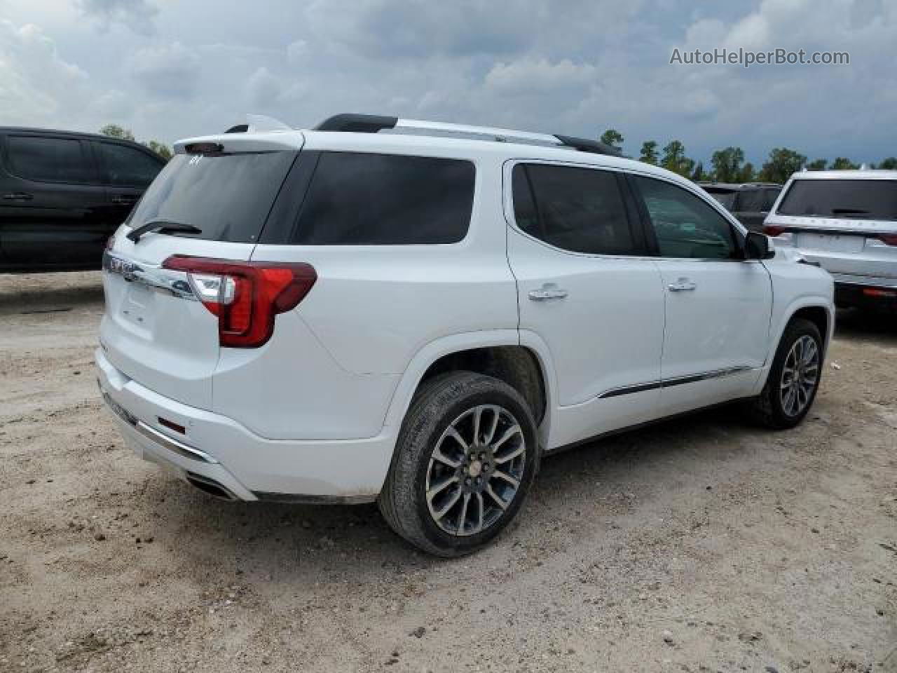 2020 Gmc Acadia Denali Белый vin: 1GKKNPLS3LZ130133