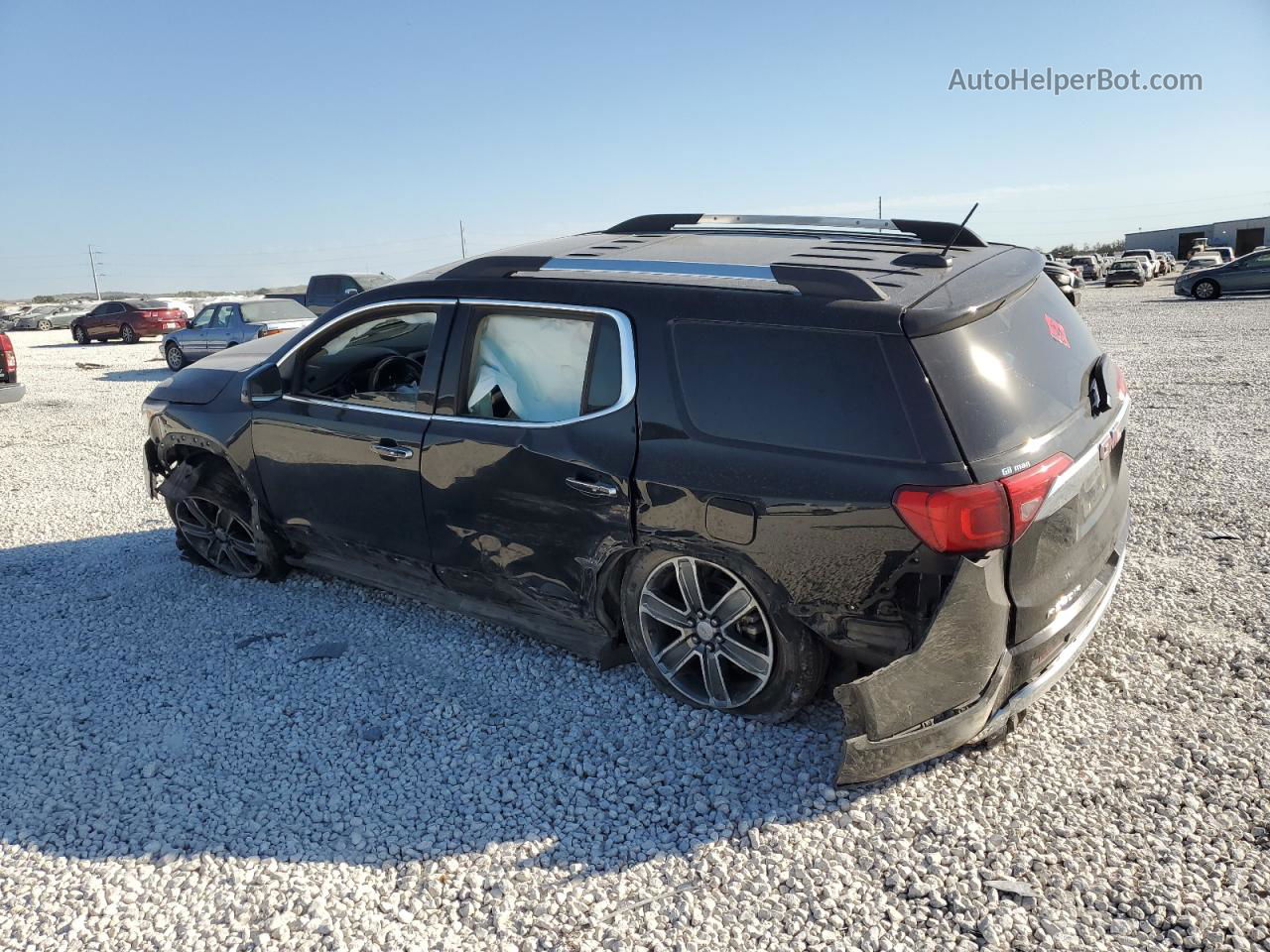 2019 Gmc Acadia Denali Черный vin: 1GKKNPLS4KZ300451