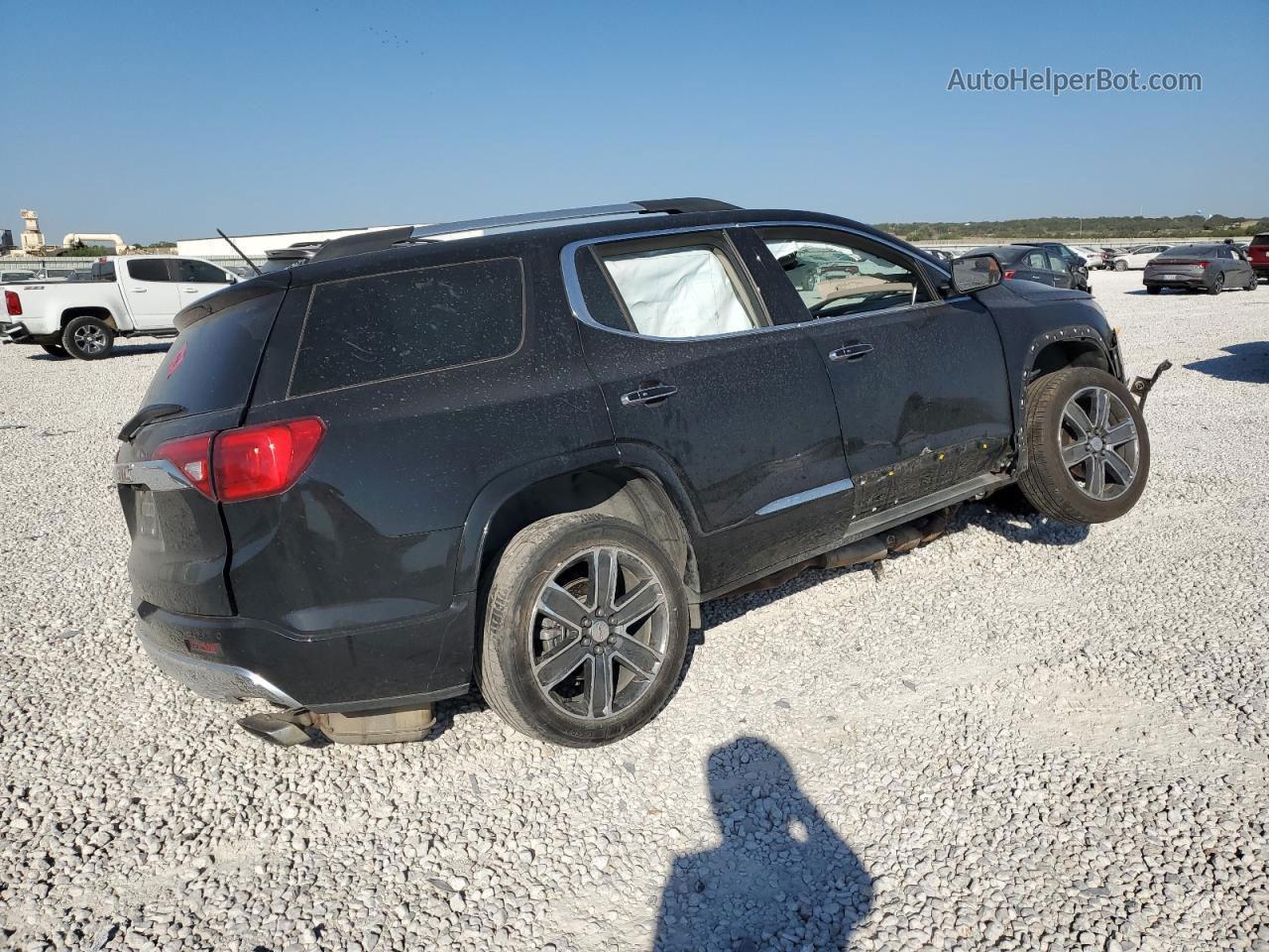 2019 Gmc Acadia Denali Черный vin: 1GKKNPLS4KZ300451