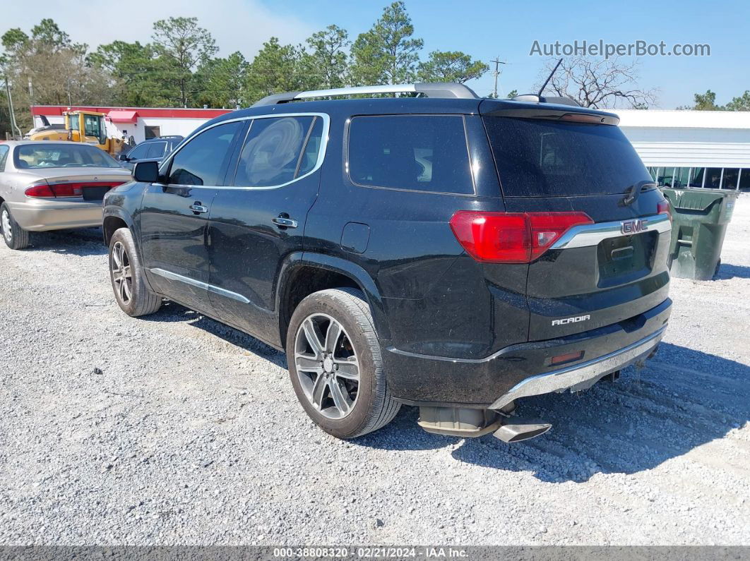 2019 Gmc Acadia Denali Черный vin: 1GKKNPLS5KZ104308