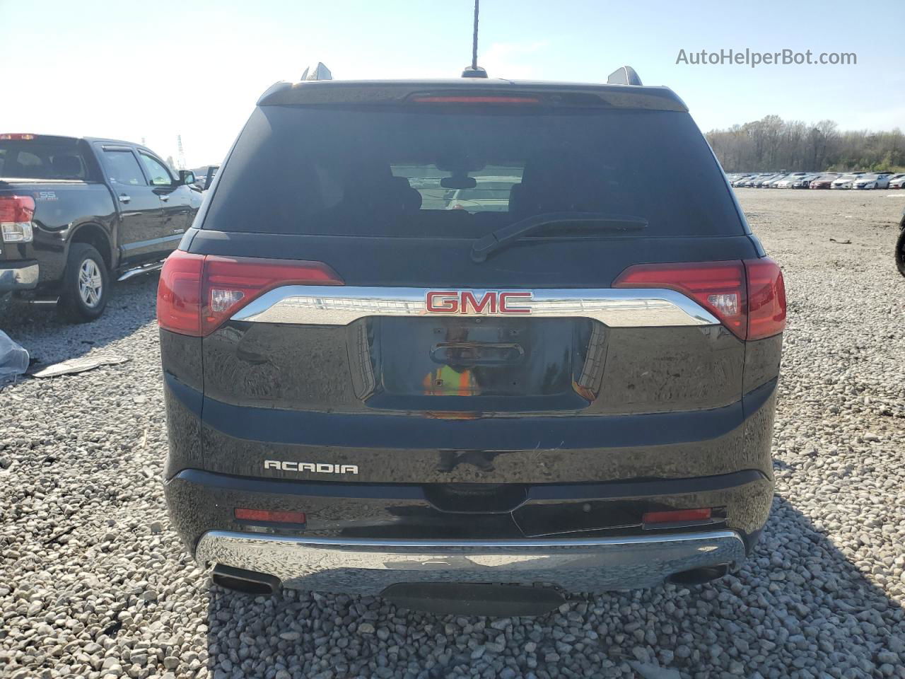 2019 Gmc Acadia Denali Black vin: 1GKKNPLS5KZ187531