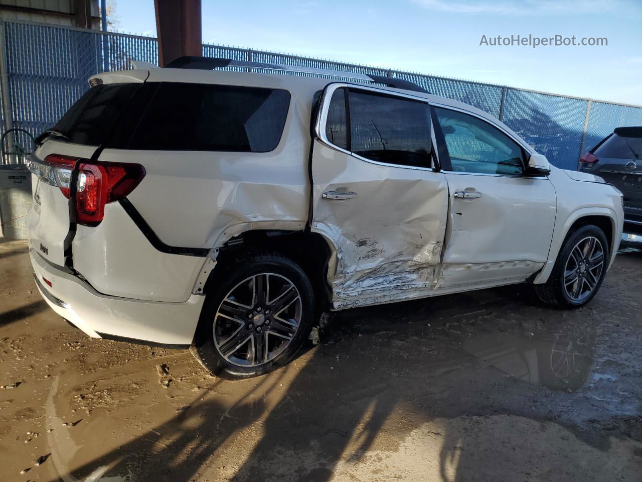 2020 Gmc Acadia Denali Белый vin: 1GKKNPLS7LZ209787