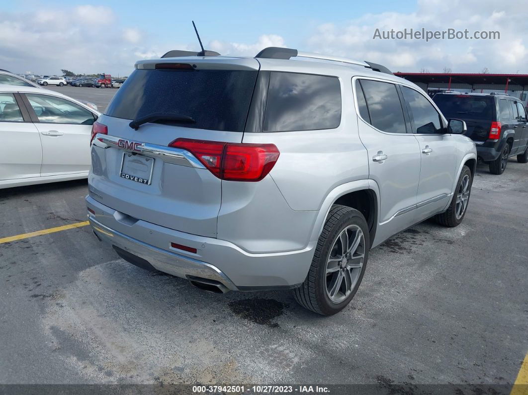 2019 Gmc Acadia Denali Silver vin: 1GKKNPLS8KZ112032