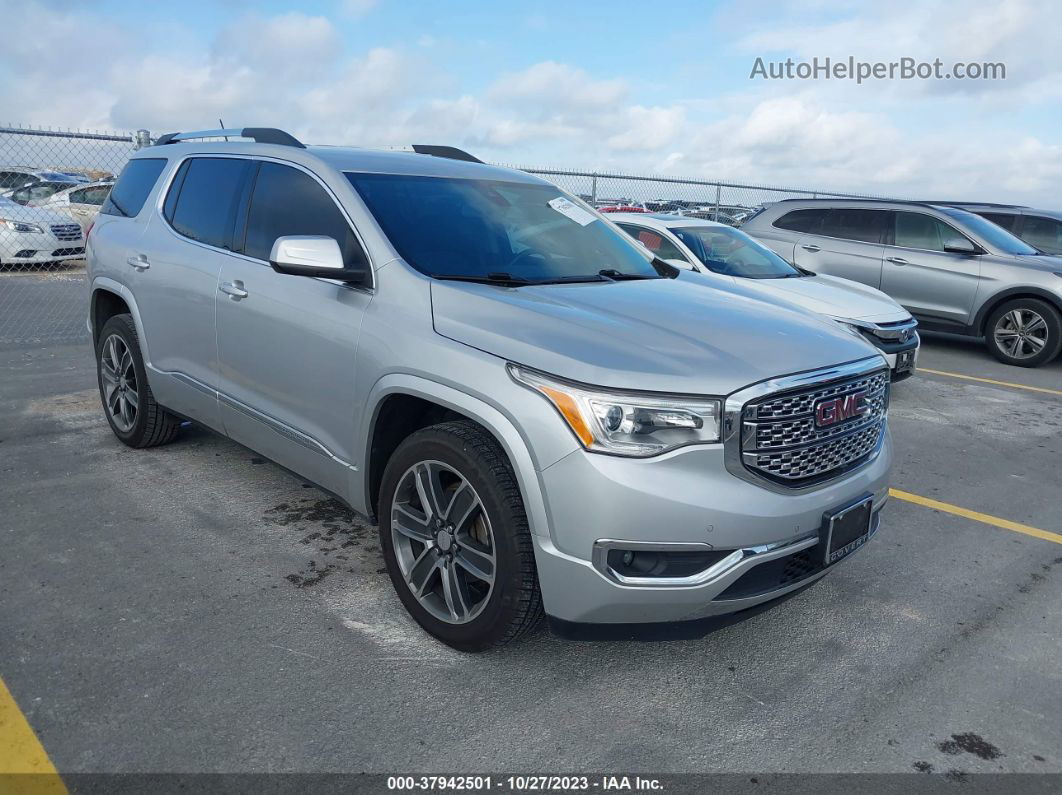 2019 Gmc Acadia Denali Silver vin: 1GKKNPLS8KZ112032