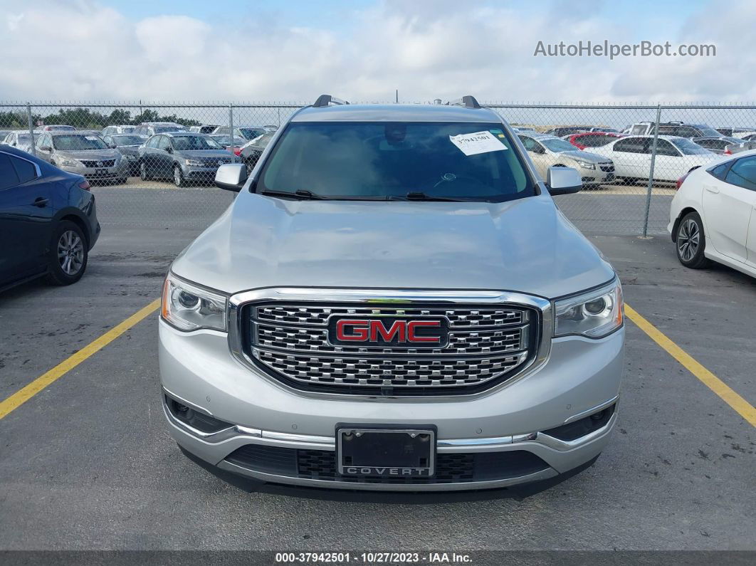 2019 Gmc Acadia Denali Silver vin: 1GKKNPLS8KZ112032