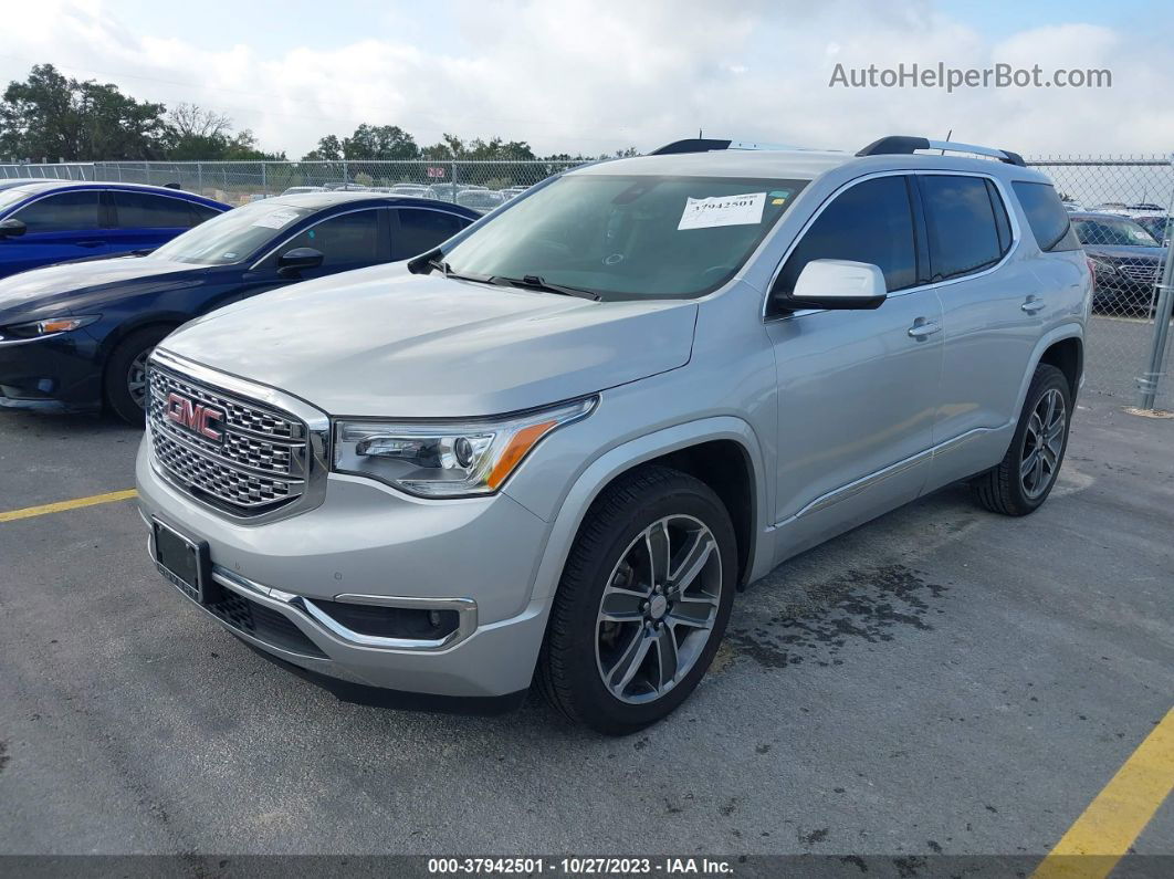 2019 Gmc Acadia Denali Silver vin: 1GKKNPLS8KZ112032