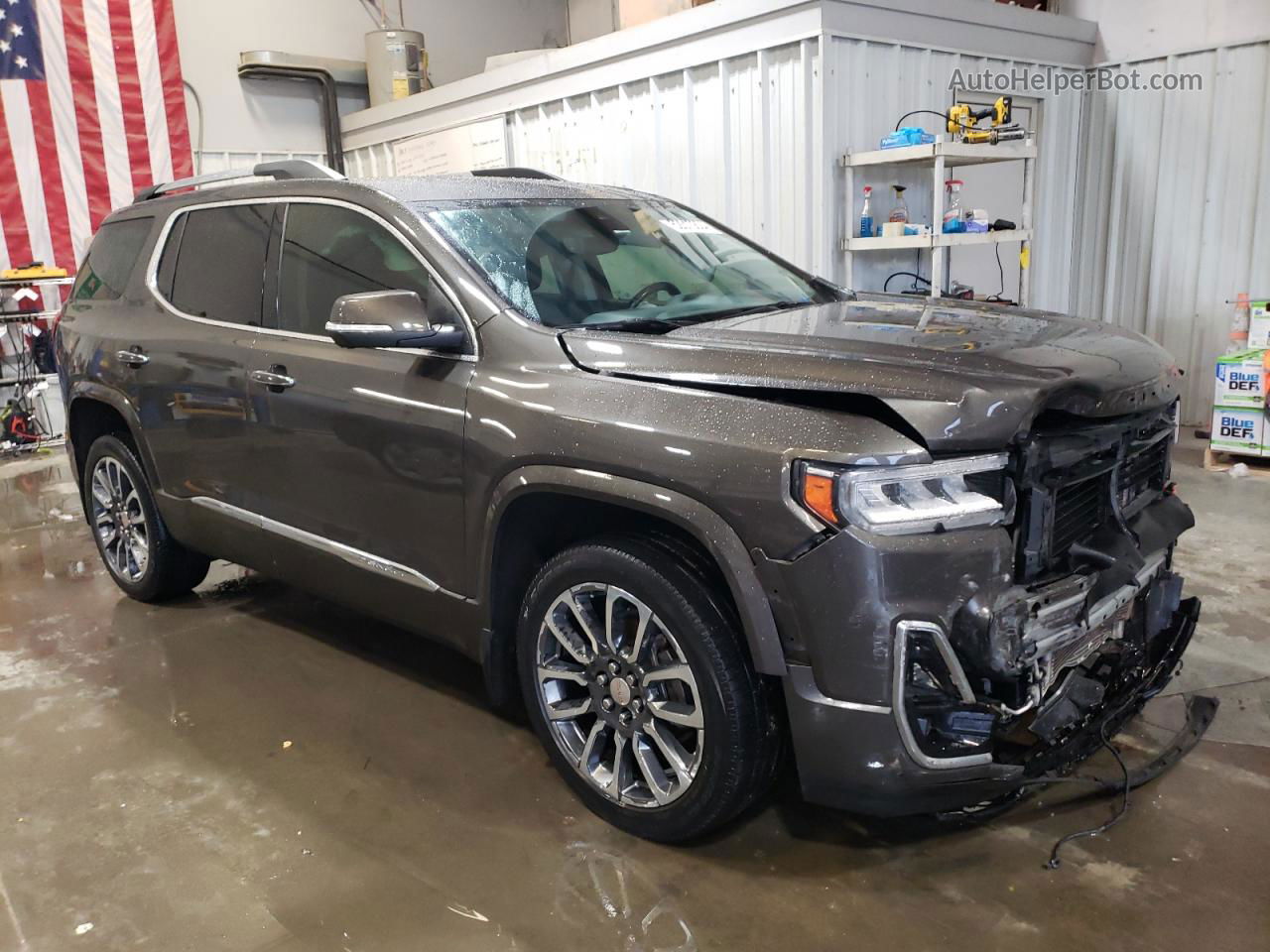 2020 Gmc Acadia Denali Gray vin: 1GKKNPLS8LZ179912