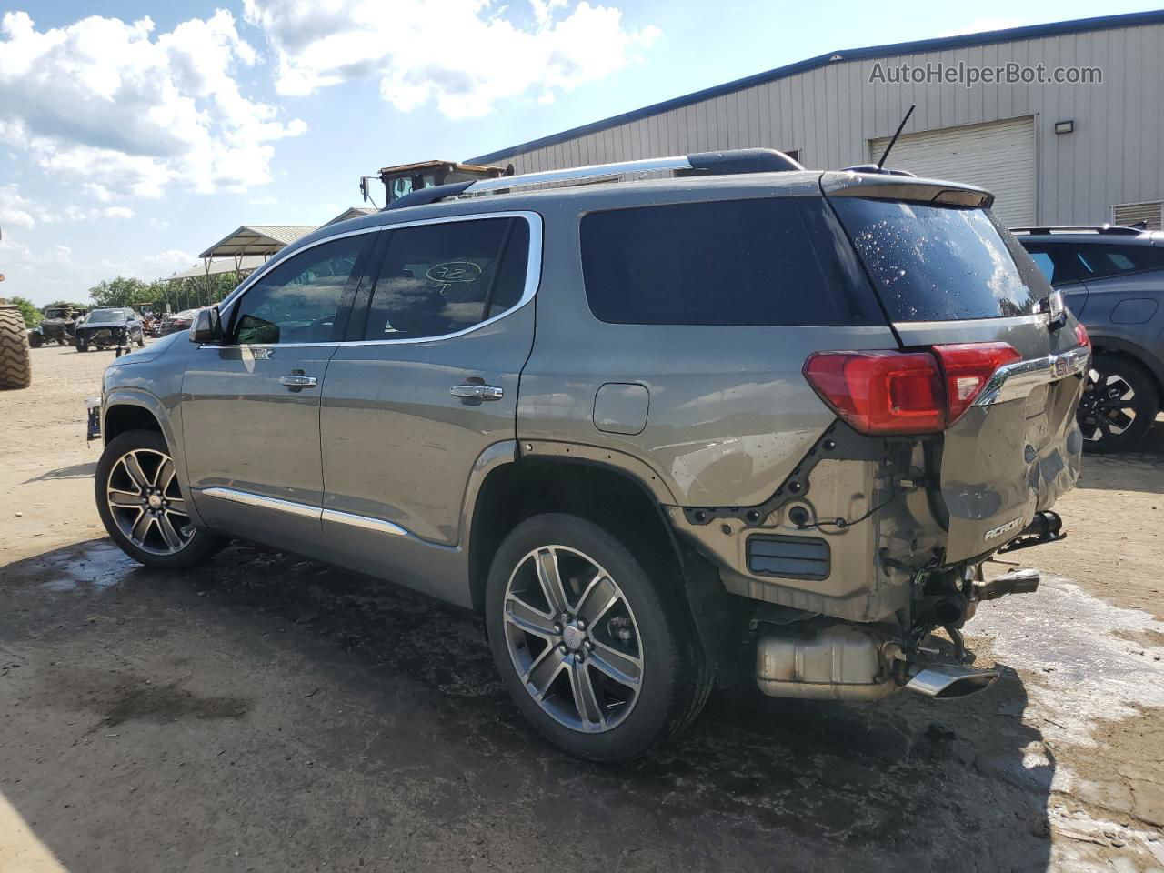 2019 Gmc Acadia Denali Gray vin: 1GKKNPLS9KZ146383