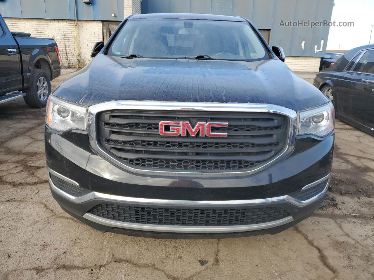 2019 Gmc Acadia Sle Black vin: 1GKKNRLA5KZ283209