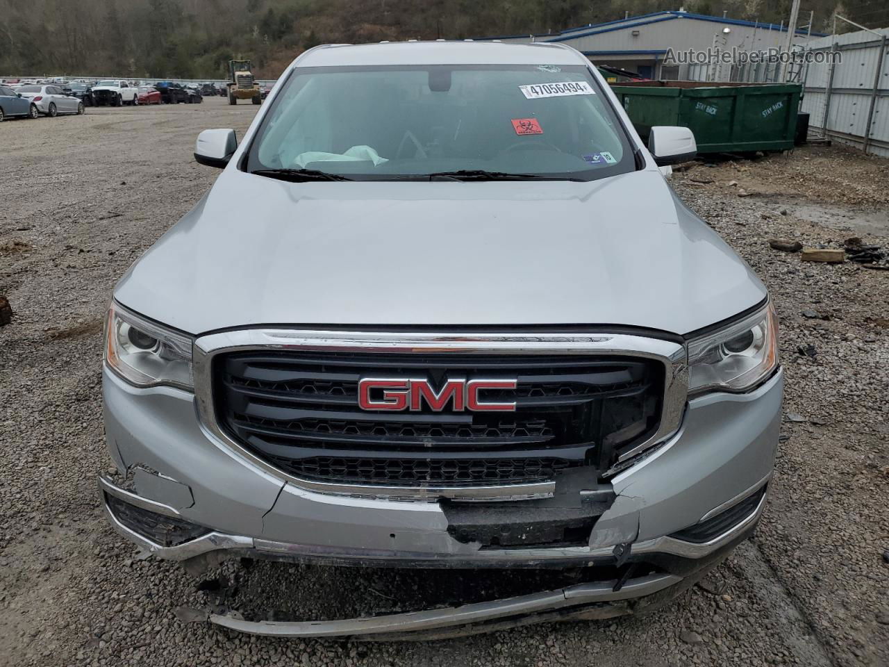 2019 Gmc Acadia Sle Серебряный vin: 1GKKNRLA8KZ244985