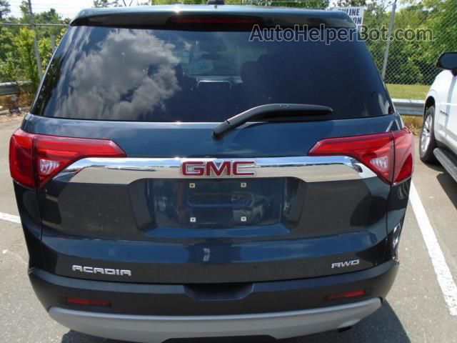 2019 Gmc Acadia Sle Синий vin: 1GKKNRLA9KZ188586