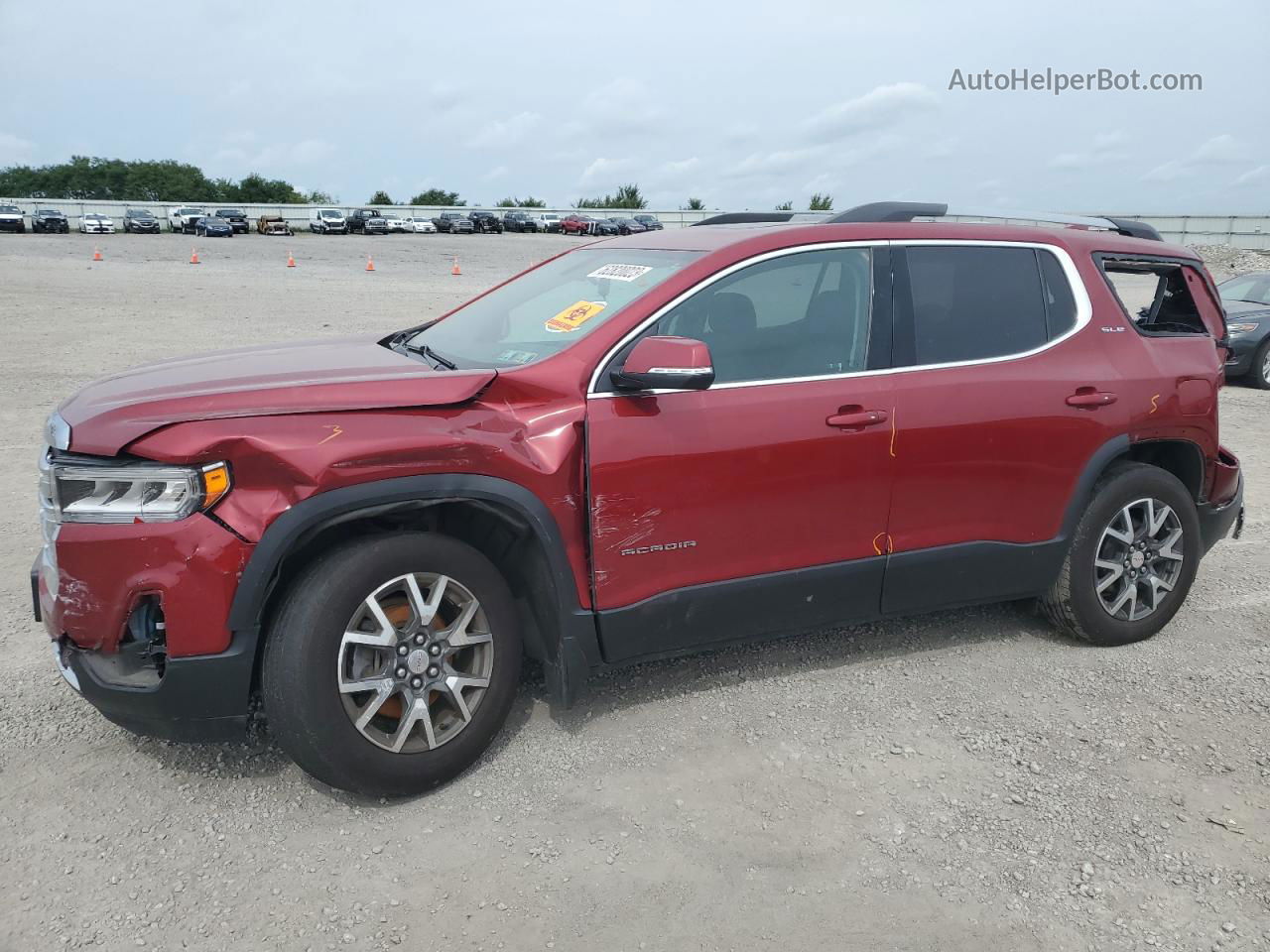 2020 Gmc Acadia Sle Красный vin: 1GKKNRLS0LZ118467