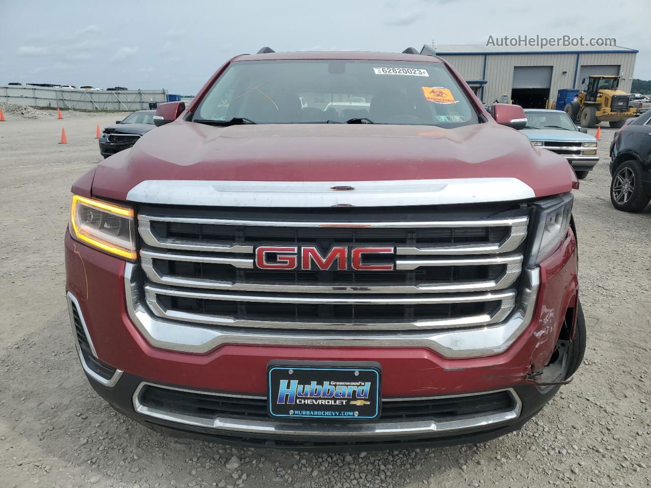 2020 Gmc Acadia Sle Red vin: 1GKKNRLS0LZ118467