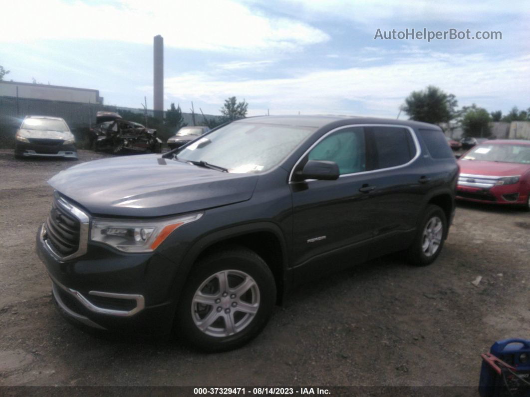 2019 Gmc Acadia Sle Gray vin: 1GKKNRLS3KZ136184