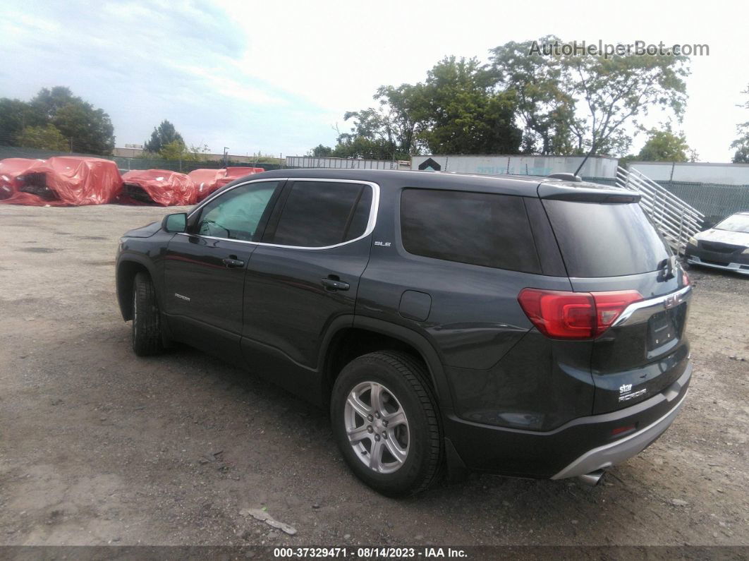 2019 Gmc Acadia Sle Gray vin: 1GKKNRLS3KZ136184