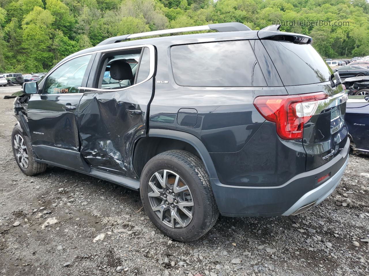 2020 Gmc Acadia Sle Черный vin: 1GKKNRLS4LZ211542