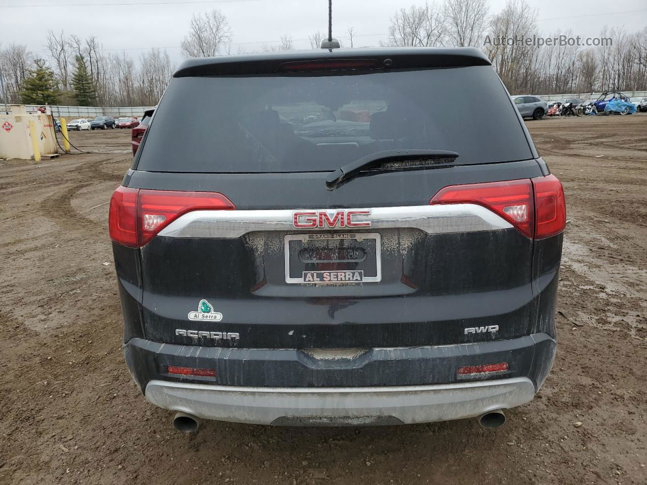 2019 Gmc Acadia Sle Black vin: 1GKKNRLS6KZ153710