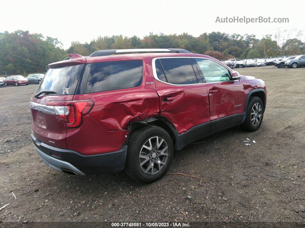 2020 Gmc Acadia Fwd Sle Красный vin: 1GKKNRLS8LZ185737