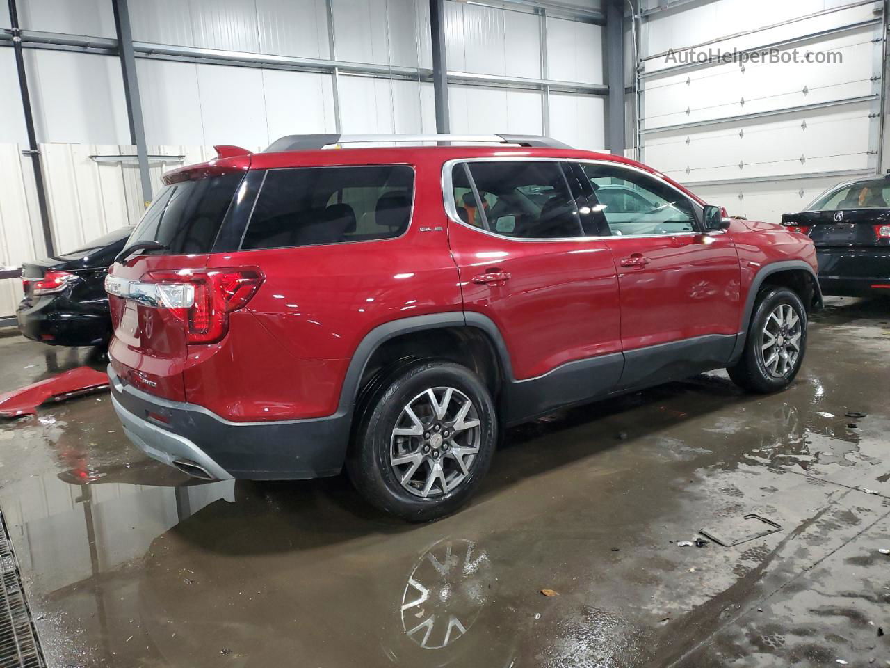 2020 Gmc Acadia Sle Red vin: 1GKKNRLSXLZ157485