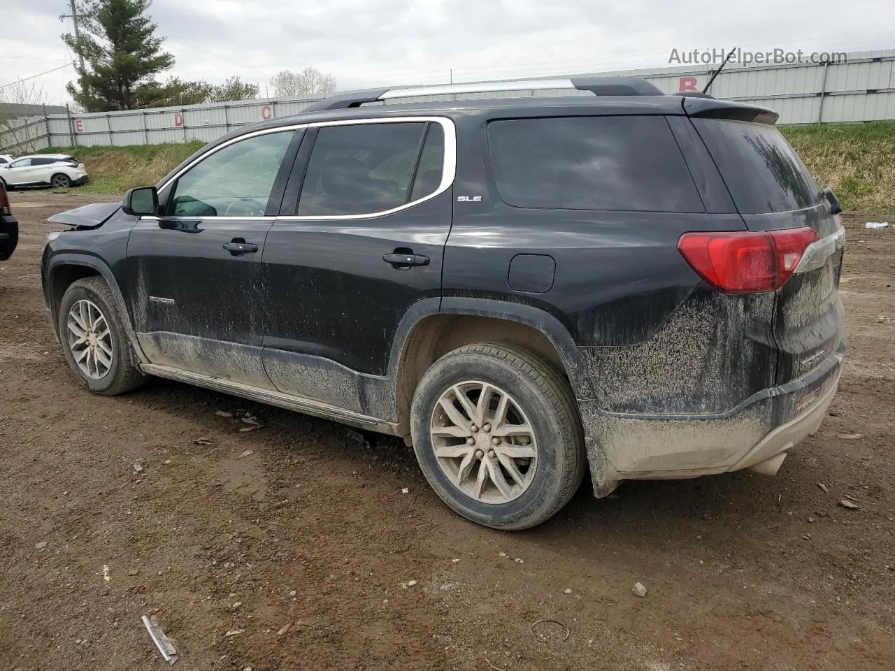 2019 Gmc Acadia Sle Black vin: 1GKKNSLS1KZ233164