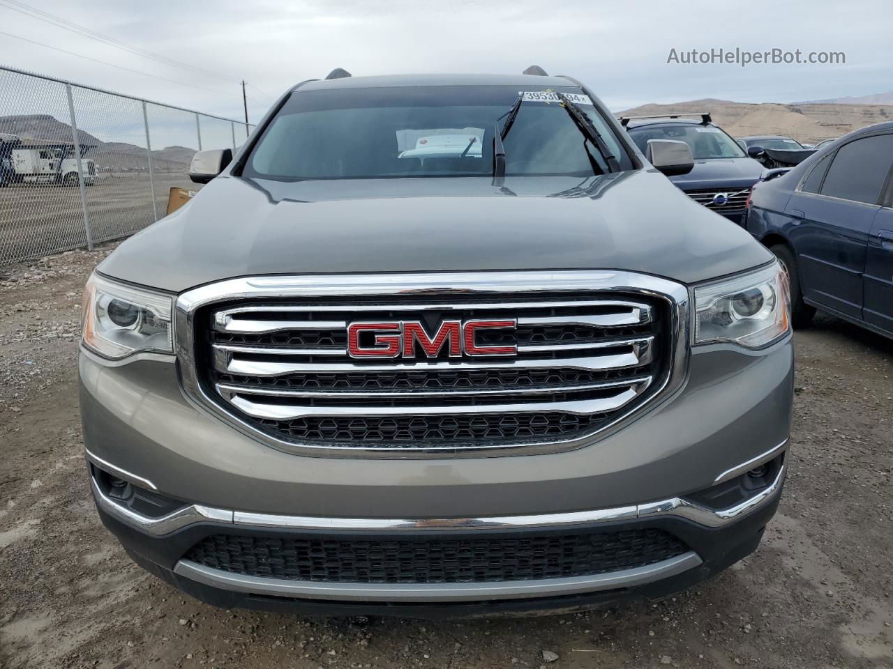 2019 Gmc Acadia Sle Gray vin: 1GKKNSLS3KZ122129