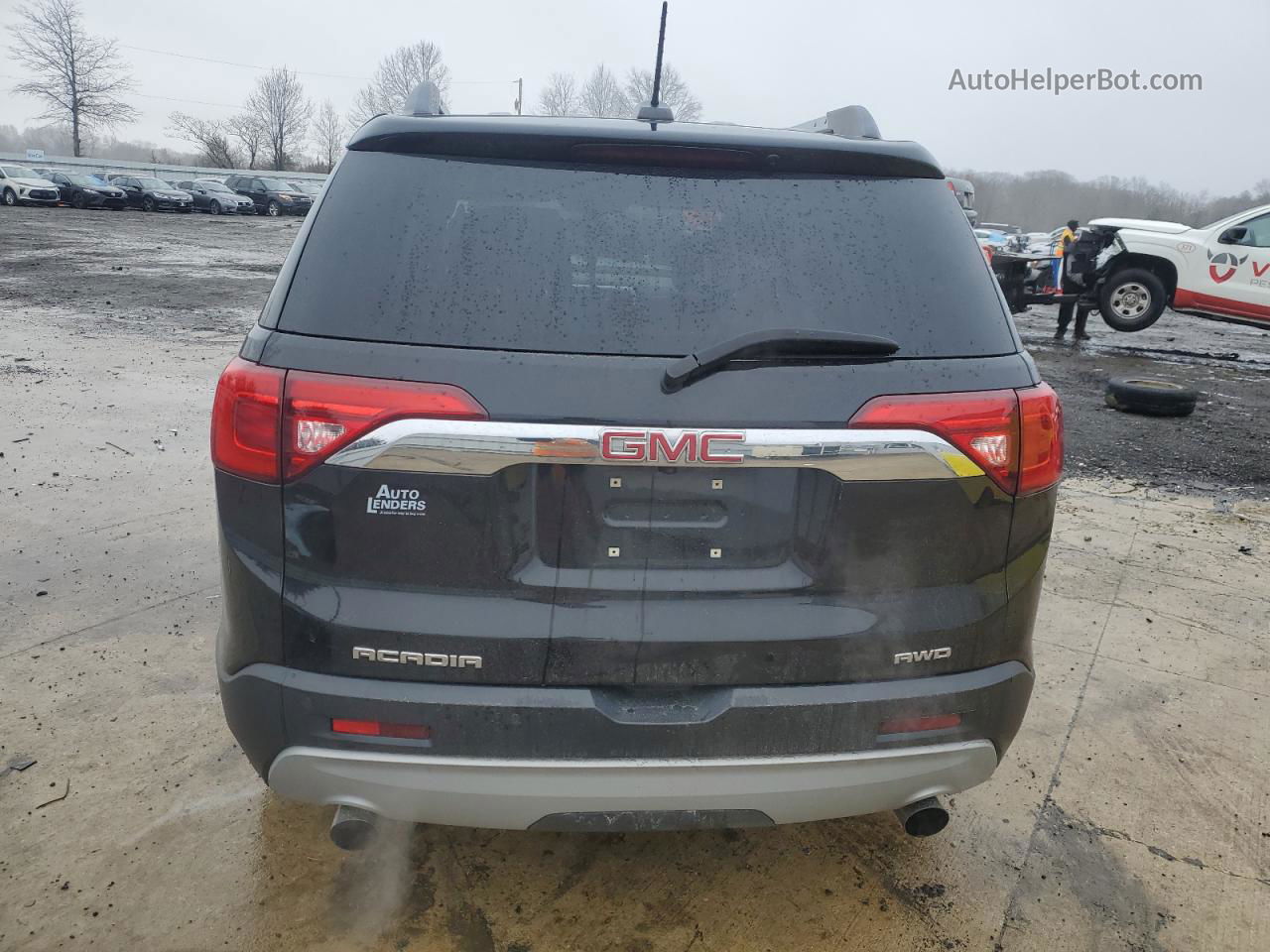 2019 Gmc Acadia Sle Black vin: 1GKKNSLS3KZ173937