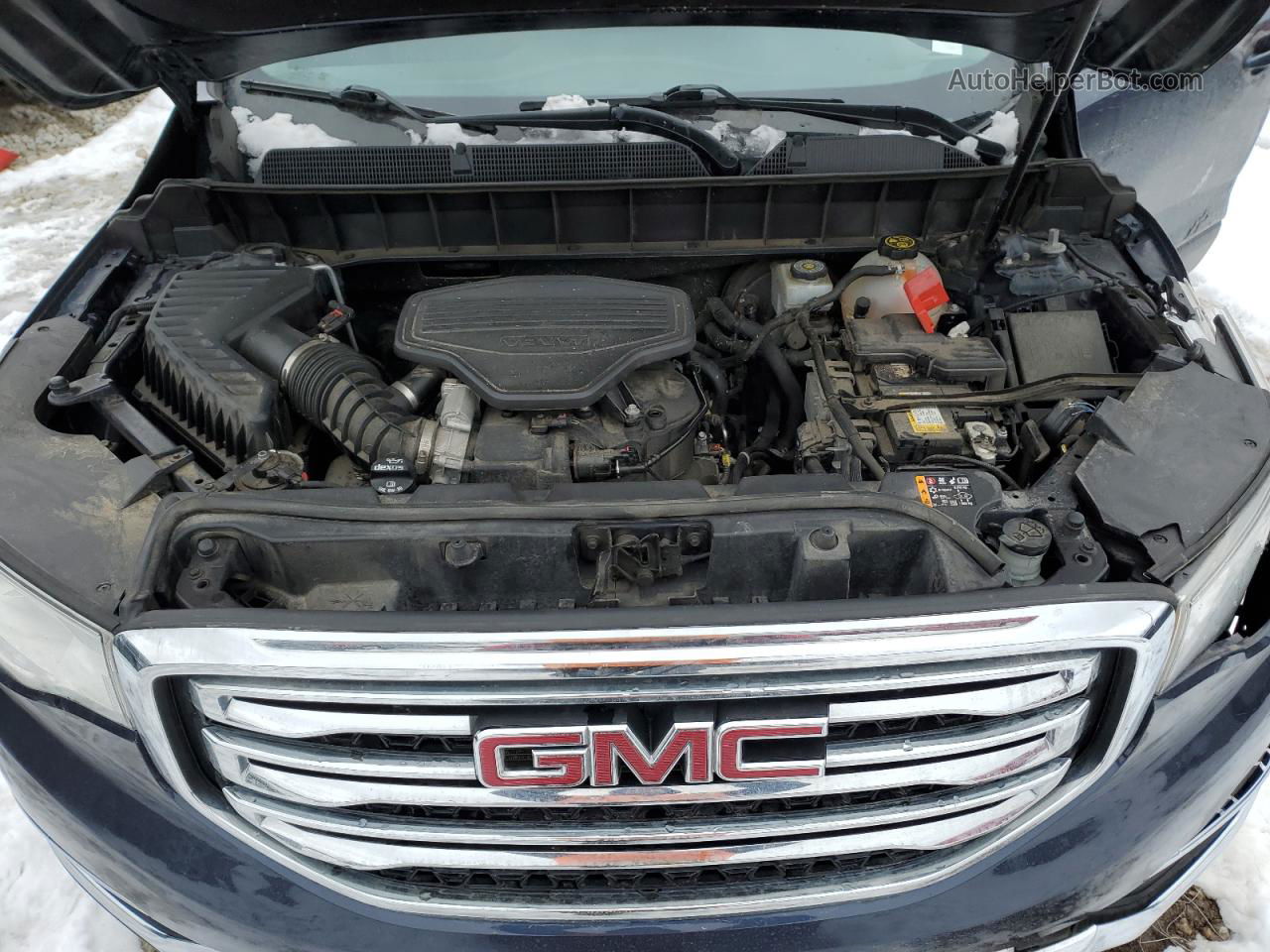 2019 Gmc Acadia Sle Синий vin: 1GKKNSLS3KZ193931