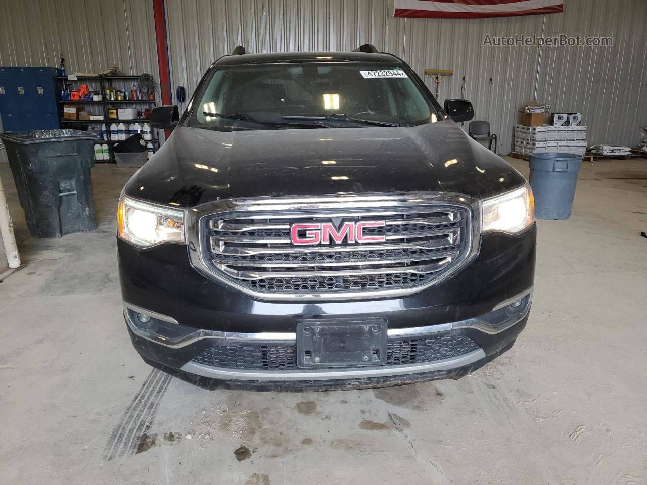 2019 Gmc Acadia Sle Black vin: 1GKKNSLS5KZ101556