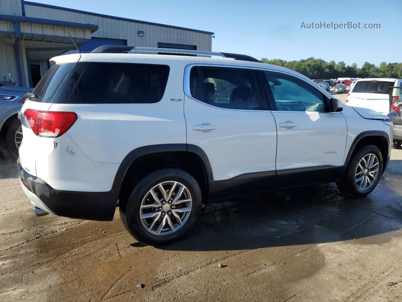 2019 Gmc Acadia Sle Белый vin: 1GKKNSLS5KZ249674